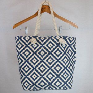 Navy Tote Bag